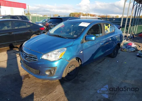 2018 Mitsubishi Mirage G4 Es z USA, uszkodzony, nr VIN ML32F3FJ6JHF05493